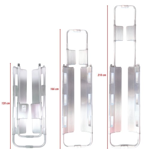 nosze z aluminium składane